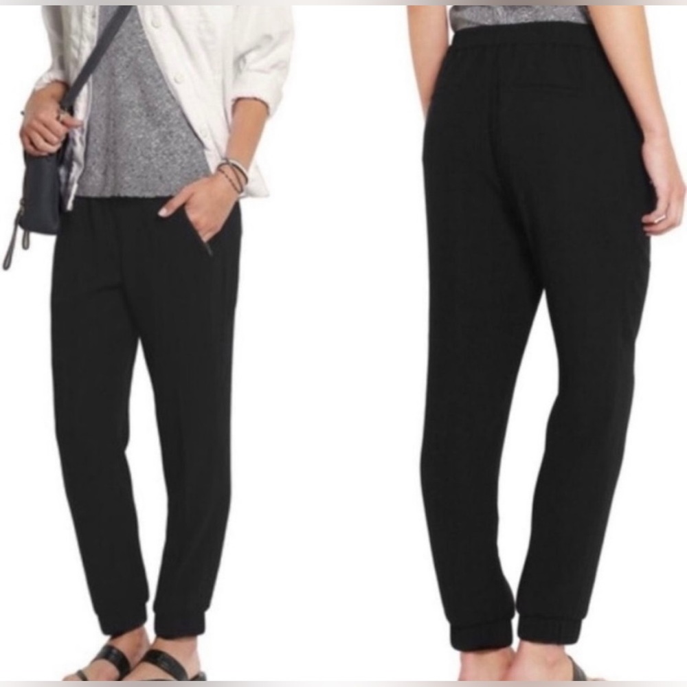 J Crew Sydney Dress Jogger Pants • Black • Size 2 • New without Tags🌟